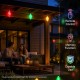 Glitzhome 15.5ft 6-Pack Christmas C9 Strawberry Jumbo Stake Lights