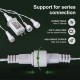 Glitzhome 15.5ft 6-Pack Christmas C9 Strawberry Jumbo Stake Lights