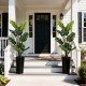 Glitzhome 3.5ft. Faux Monstera deliciosa Liebm in Pot