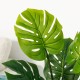 Glitzhome 3.5ft. Faux Monstera deliciosa Liebm in Pot