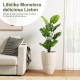 Glitzhome 3.5ft. Faux Monstera deliciosa Liebm in Pot