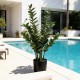 Glitzhome 2.75ft. Faux  Money Tree in Pot