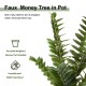 Glitzhome 2.75ft. Faux  Money Tree in Pot