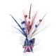 Glitzhome 21"H Patriotic/ Americana Stars and Heather Table Tree