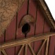 Glitzhome 20.67"L Extra-Large Rustic Wood Barn Birdhouse