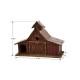 Glitzhome 20.67"L Extra-Large Rustic Wood Barn Birdhouse