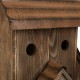 Glitzhome 24.02"H Extra-Large Rustic Wood Natural Birdhouse