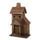 Glitzhome 24.02"H Extra-Large Rustic Wood Natural Birdhouse
