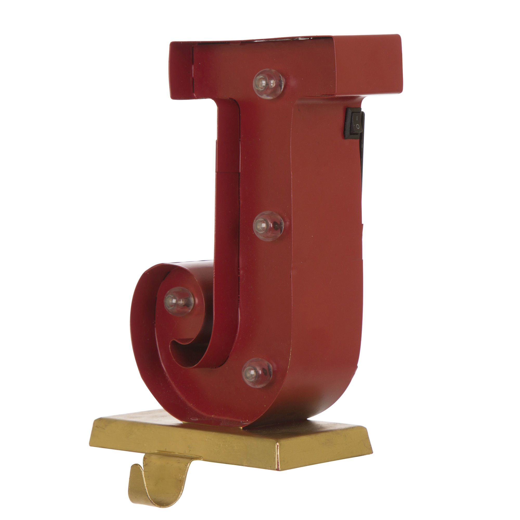 [OFFICIAL] Glitzhome Christmas Stocking Holder 8.46"H "JOY" Stocking