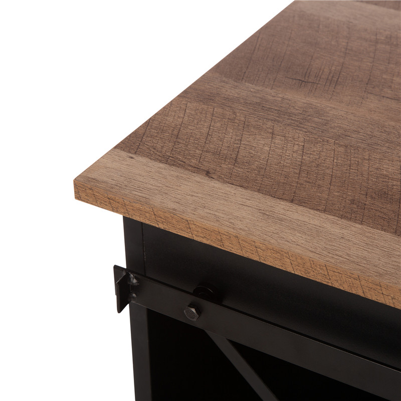 [OFFICIAL] Glitzhome 32.30"H Modern Industrial Black Wine with