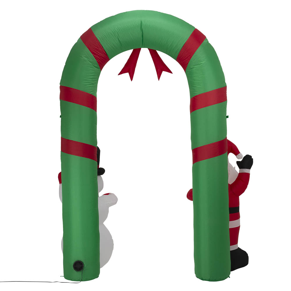 [OFFICIAL] Glitzhome 8 ft Lighted Inflatable Santa and Snowman Gate Arch