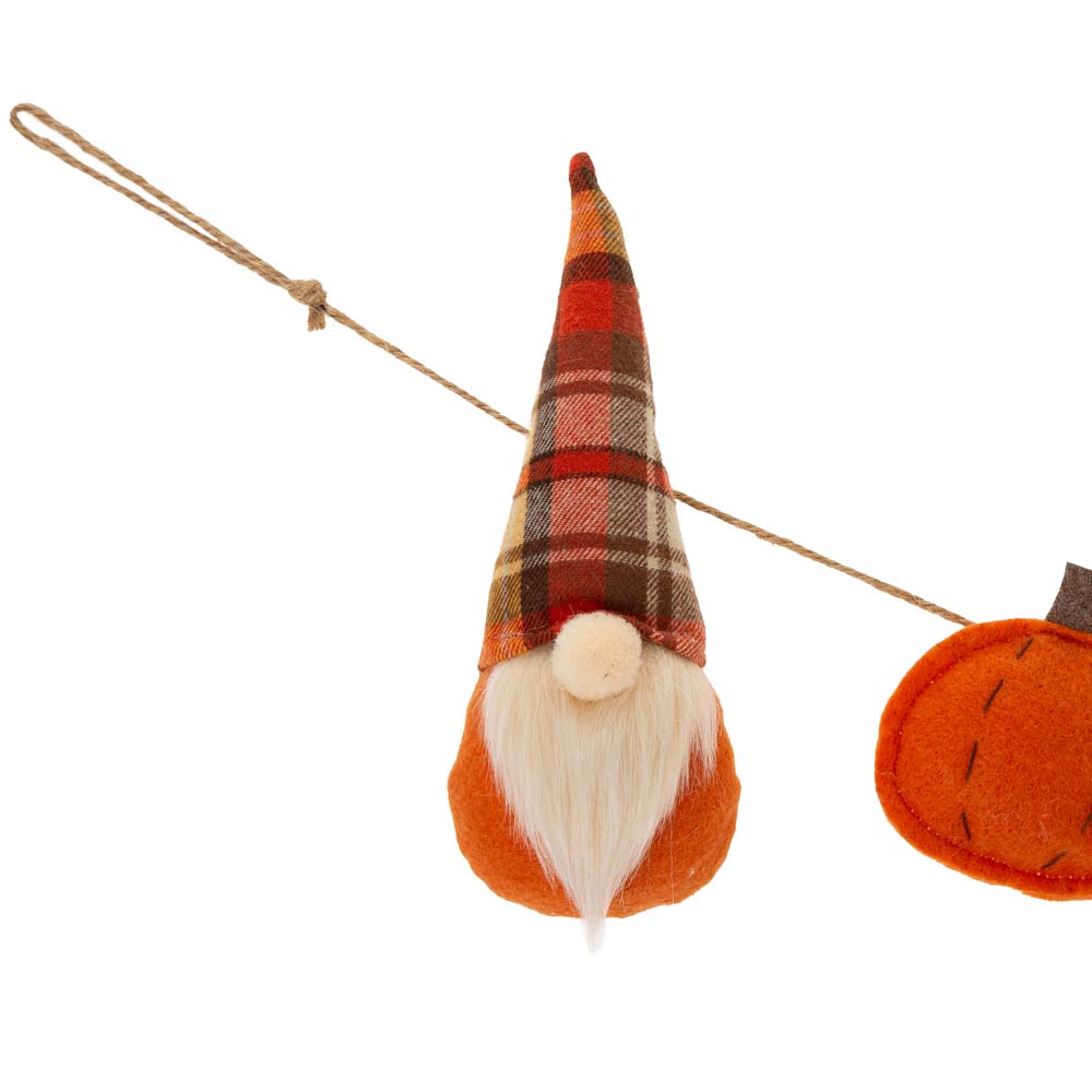 [OFFICIAL] Glitzhome 72"L Fall Fabric Gnomes Garland