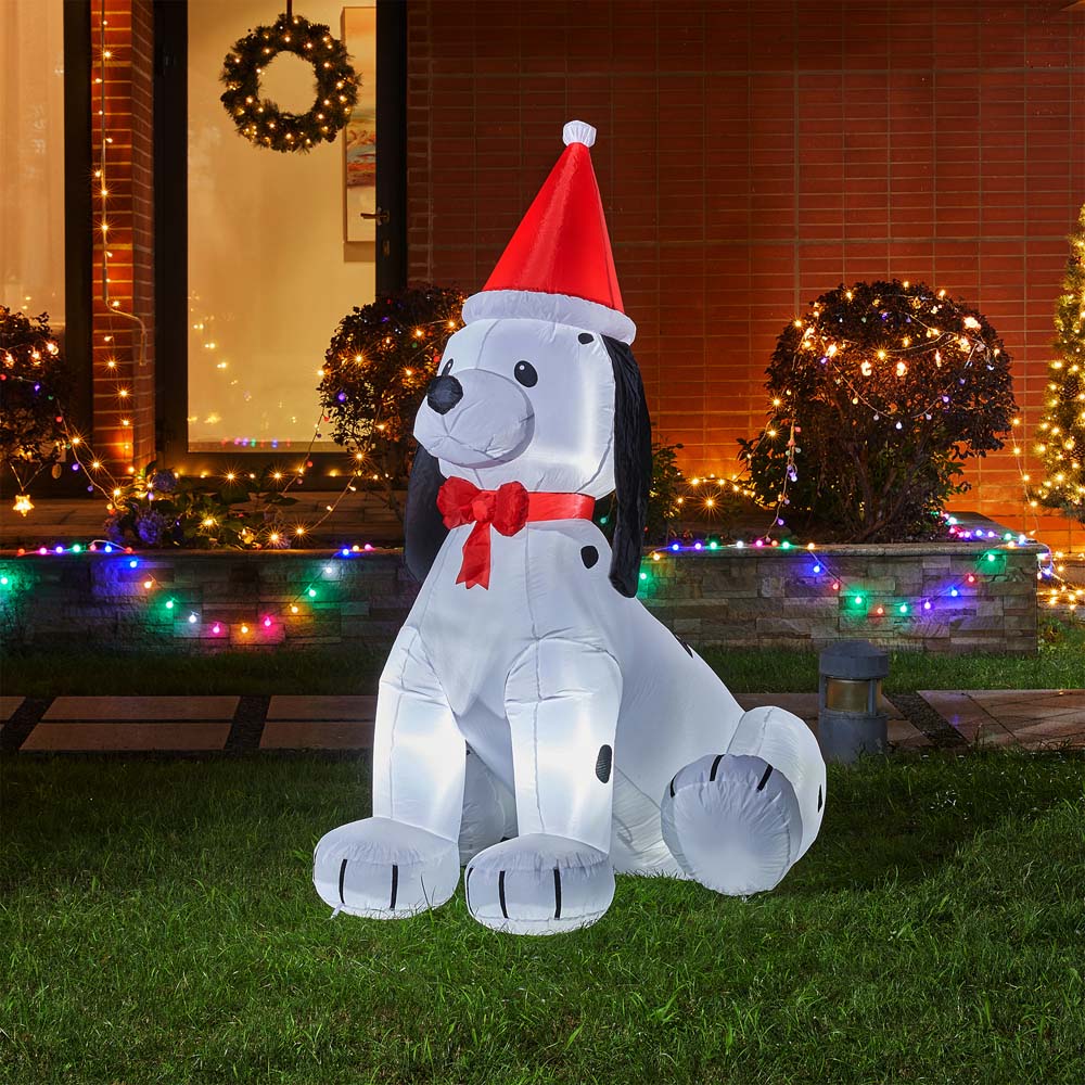 [OFFICIAL] Glitzhome Glitzhome 6 ft Lighted Inflatable Puppy Dog Décor