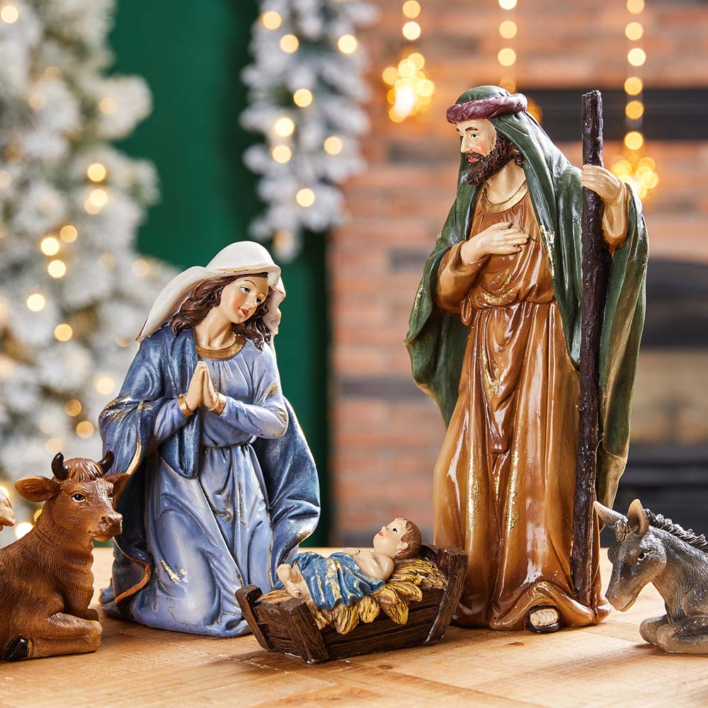 [OFFICIAL] Glitzhome 12 Piece Resin Nativity Figurine Sets