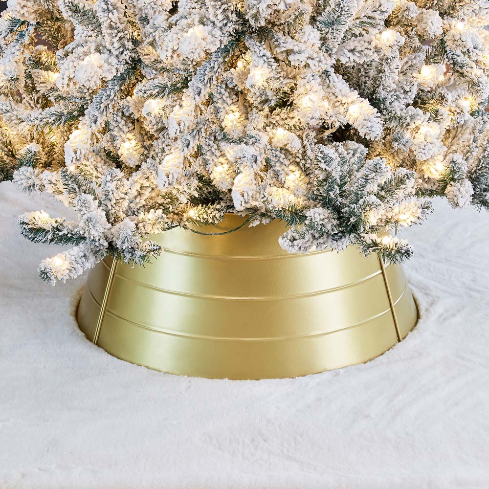 [OFFICIAL] Glitzhome 26"D Gold Metal Tree Collar